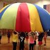 Designed for use in movement and dance activities (not for skydiving). 1