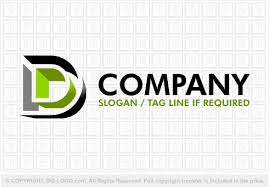 Free for commercial use high quality images Green 3d Letter D Logo