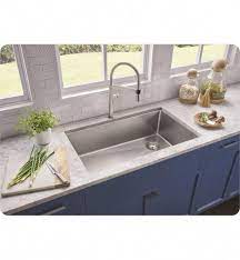 Our patented sink material is. Blanco 524221 Quatrus 33 Super Single Bowl Drop In Undermount Stainless Steel Kitchen Sink In Satin Single Basin Kitchen Sink Large Kitchen Sinks Single Bowl Kitchen Sink
