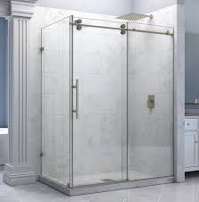 5ft 6 6ft Frameless Sliding Shower Door Hardware Shower Room Hardware Stainless Ste Frameless Shower Enclosures Shower Enclosure Frameless Sliding Shower Doors
