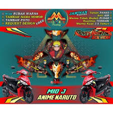 50 foto gambar modifikasi satria fu thailook terbaik terkeren air brush . Decal Stiker Striping Variasi Yamaha Mio J Tema Desain Shark Hiu Red Blue Yellow Black Shopee Indonesia