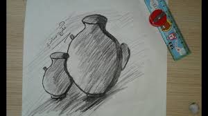 راقب رسم جرة الفخار بسهولة youtube