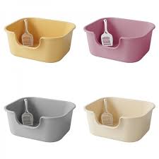 Chậu Vệ Sinh Thành Cao Không Nắp 47*40*20cm MẪU MỚI | KHO PET SHOP