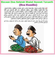 Majalah Laduni Bacaan Doa Kamilin Shalat Tarawih Lengkap Arab Latin Dan Artinya Ramadhan 2017