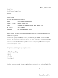 Bisa kamu ubah baik itu guru tk, guru sd, guru sma atau. Lamaran Kerja Docx