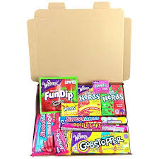 Heavenly Sweets Mini Coffret Cadeau Wonka Americain Bonbons Chocolat Nerds Cadeau Noel Anniversaire Boite Carton Blanc Epicerie Au Meilleur Prix Livree Su Bonbon Boite En Carton Carambar Caramel
