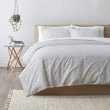 35 parure de lit 3 pièces hous. Housse De Couette Coton Victory Gris 3 Suisses
