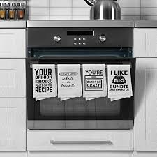 See our picks for the best 10 kitchen towels in uk. Apron Daddy Kitchen Towels Set Decorative Funny Dish Towels That Make A Funny Housewarming Gift Pack Of 4 Cute Hand Towels Printed With Unique Designs 100 Cotton Great Cooking Gift For Mom Pricepulse