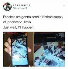 Omg Jimin S Phone Is Damaged Badly Bts Samsung Galaxy Phone Jimin Phone