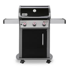 Weber Spirit E 315 3 Burner Liquid Propane Gas Grill In Black 46512001 The Home Depot Gas Grill Best Gas Grills Propane Gas Grill