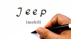 Jadi, aplikasi kamera 3d mana yang akan kamu pilih? Simpel Cara Menggambar Kata Jeep Menjadi Mobil Jeep Off Road Keren Youtube