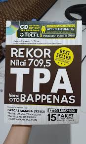 Jumlah soal tpa simak pascasarjana sebanyak 100 buah dengan durasi pengerjaan selama 2 jam. Buku Soal Tpa Versi Oto Bappenas Buat Tes Simak Ui Buku Alat Tulis Buku Pelajaran Di Carousell