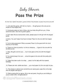 Take a look at our inspiring baby shower game ideas to make the shower one to remember. Pass The Prize Unique Baby Shower Games And Ideas