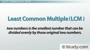 How To Find The Least Common Multiple