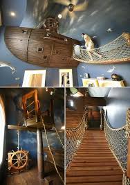 The Daily What Dream House Ideas Bedrooms Pirate Ship Bedroom Cool Kids Rooms