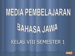 Materi bahasa daerah kelas 7. Media Pembelajaran Bahasa Jawa Ppt Download