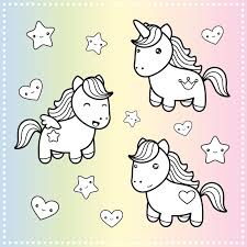 Einhorn malbuch buch coloring pages for kidseinhornmalbuch. Mein Buntes Kawaii Malbuch Der Trend Aus Japan Susse Ausmalbilder Ab 4 Jahren Amazon De Bucher