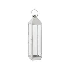 The modern pendant light fixture. Lantern Drongo Aluminium Large Silver