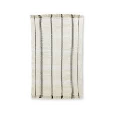 Ehomebuy teppich runde teppich boden schutz abdeckung hause parlor gestreiften wohnzimmer matte runde teppich tatami teppich neu. Hkliving Handgewebter Teppich Schwarz Weiss Gestreift Buerado
