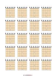This is more guitar chords for beginners printable as it doesn't include the . Blank Guitar Chord Charts Free Pdf Diagrams