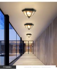 John timberland rustic outdoor ceiling light fixture dark walnut iron scroll 12 champagne water glass damp rated for patio porch. China Outdoor Light Waterproof American Led Ceiling Light Balcony European Outdoor Courtyard Corridor Gate Corridor Porch Lights Lamp Photos Pictures Made In China Com