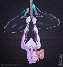 Spider Gwen Giving A Upside Down Blowjob (Iimixii) [Marvel Comics, Spider-Man,  Spiderverse]