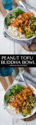 Peanut Tofu Buddha Bowl Video Delish Knowledge Recipe Healthy Recipes Healthy Lunch Vegetarian Vegan Recipes