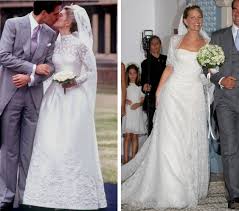 Prince harry's younger cousin celia rose mccorquodale married george woodhouse on saturday at a ceremony in lincolnshire. Royalroaster Royal Gowns And Bouquets Crown Princess Pavlos Marie Chantal 1995 Princess Nikolaos Tatiana 2010 Hochzeit