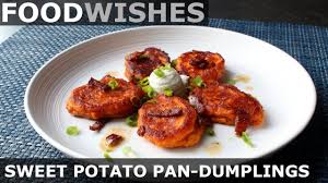I've been getting requests for hummingbird cake for many, many years, but like all the other cake requests i get, they were pushed aside for other food wishes i found more enticing, since. Sweet Potato Pan Dumplings With Bacon Butter Food Wishes Youtube