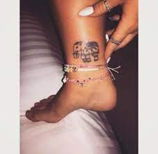 19 Ideas Tattoo Sister Elephant Foot Tattoos Elephant Tattoo Design Elephant Tattoos