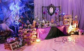 Maleficent Themed 17th Birthday Party 17th Birthday Party Ideas Maleficent Party Maleficent Birthday Party