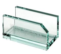 Staples clear business card holder, 8 pocket, 400 card capacity (36571/70801sus) 4.5 out of 5 stars. Executive Glass Business Card Holder Hansonellis Com