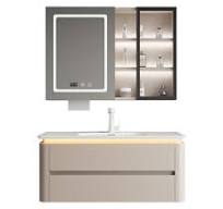 Thailand Bathroom Cabinet - Modern Solid Wood Vanity