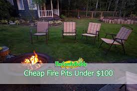 Owners really like that this fire pit has an area under the table with a magnetic holder that not only hides your propane tank from view but also. 35 Incredibly Cheap Fire Pits You Can Buy For Under 100 This 2021