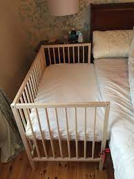 This is a three sided crib that sits up next to your. Pregnancy Update Week 36 Diy Co Sleeping With Ikea Maverick Mammy