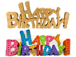 Message in pop art comic style. Happy Birthday Word Art W Painting Instructions Sheila Landry Designs