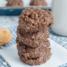 Combine the sugar, cocoa, butter & milk in a saucepan bring to a boil. Dairy Free No Bake Chocolate Peanut Butter Cookies