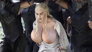 Daenerys Targaryen got massive tits for GOT – Big Boobs Celebrities