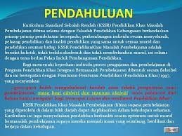Dokumen standard sekolah rendah boleh di download di pautan dibawah: Kurikulum Standard Sekolah Rendah Pendidikan Khas Masalah Pembelajaran