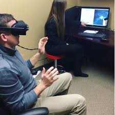 Helping each patient maximize their visual performance at work Elite Eye Care In West Des Moines Iowa Is Conducting Vr Vision Therapy To Help Patients See Vividly Eye Exercises Vision Therapy Cool Eyes