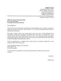 Contoh surat lamaran pekerjaan bahasa inggris berdasarkan iklan. 20 Contoh Surat Lamaran Kerja Bahasa Inggris Untuk Menarik Recruiter