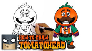 1919 fortnite llama head 3d models. How To Draw Tomatohead Fortnite Art Tutorial Cartooning 4 Kids Drawings Easy Cartoon Drawings