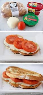 Easy Grilled Caprese Sandwich 10 Minutes I Heart Naptime Recipe Food Recipes Yummy Food