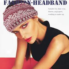 Efdagsad Boho Button Headband Women Wide Mask Hair Band with Button Boho  Elastic Sports Headwear Yoga Ear Saver Hair Band Workout Headwrap (C) : Buy  Online at Best Price in KSA -