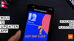 Miui 12 New Updater App One Click Download Miui 12 For All Xiaomi Device Only Miui 12 Support Youtube