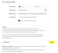 Bereits 1994 wurde die comdirect als direktbank gegründet. Orderubergabe An Die Comdirect Bank Justetf