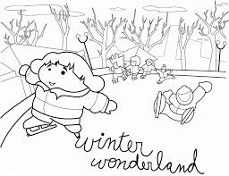 1) if you have javascript enabled you can click the print link in the top half of the page and it will automatically print the coloring page only and ignore the advertising and navigation at the top of the page. Winter Scene 4 Coloring Page Free Printable Coloring Pages For Kids