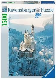 (if anyone reading this wants it, it's the piatnik 5422 neuschwanstein castle puzzle. Buy Ravensburger Puzzle 1500 Neuschwanstein Castle In Winter 10216219