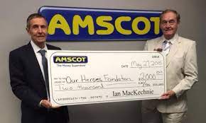 Fill in the recipient and your address; Amscot Sponsors Luncheon Honoring Local Heroes Amscot Financial