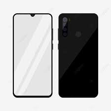 Redmi Note 8 Smartphone Mockup In Black Color Smartphone Mockup Phone Png And Vector With Transparent Background For Free Download Youtube Design Picture Frame Colors Color Vector